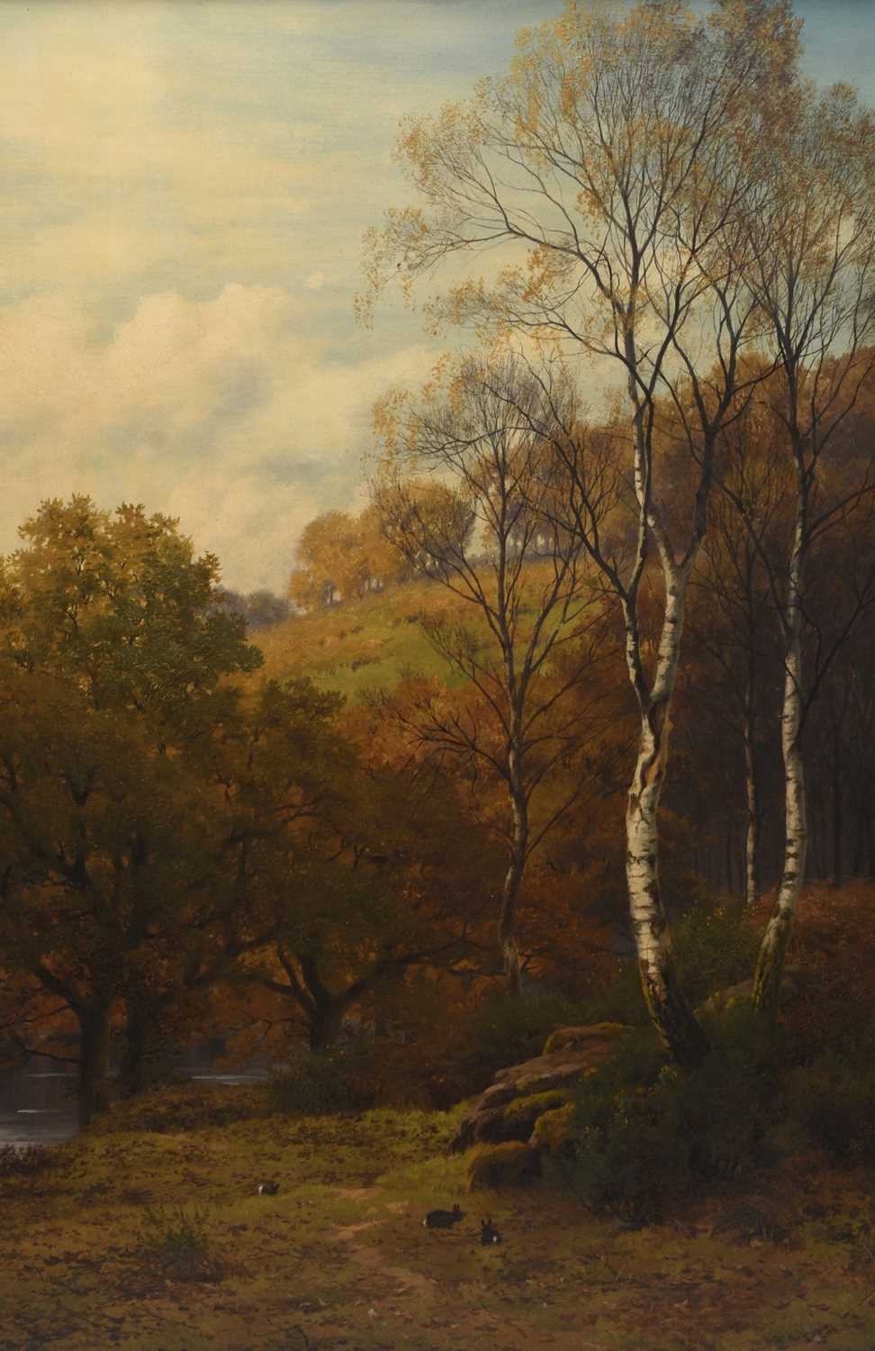 Lot 32 - Henry Cheadle (1852-1910) Beside the Severn