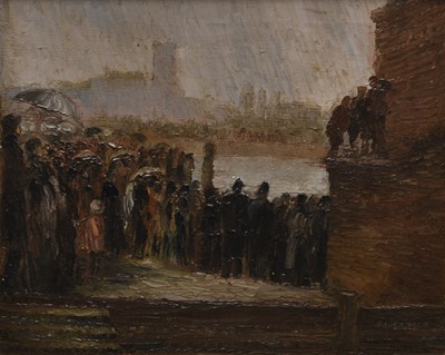 Lot 231 - Sidney Joseph Iredale (1896-1967) The Boat Race