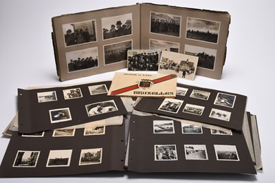 Lot 277 - Two German Third Reich Photograph Albums, Operation Barbarossa and SS-Brigade Leader Interest