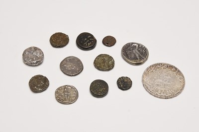 Lot 258 - A small assorted collection of twelve coins