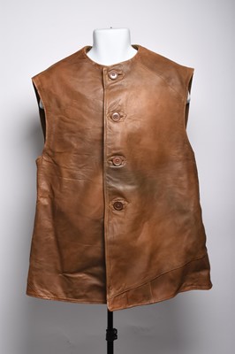 Lot 202 - Second World War brown leather jerkin, unissued