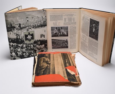 Lot 281 - German Third Reich - Olympia 1936, 2 vols and Adolf Hitler