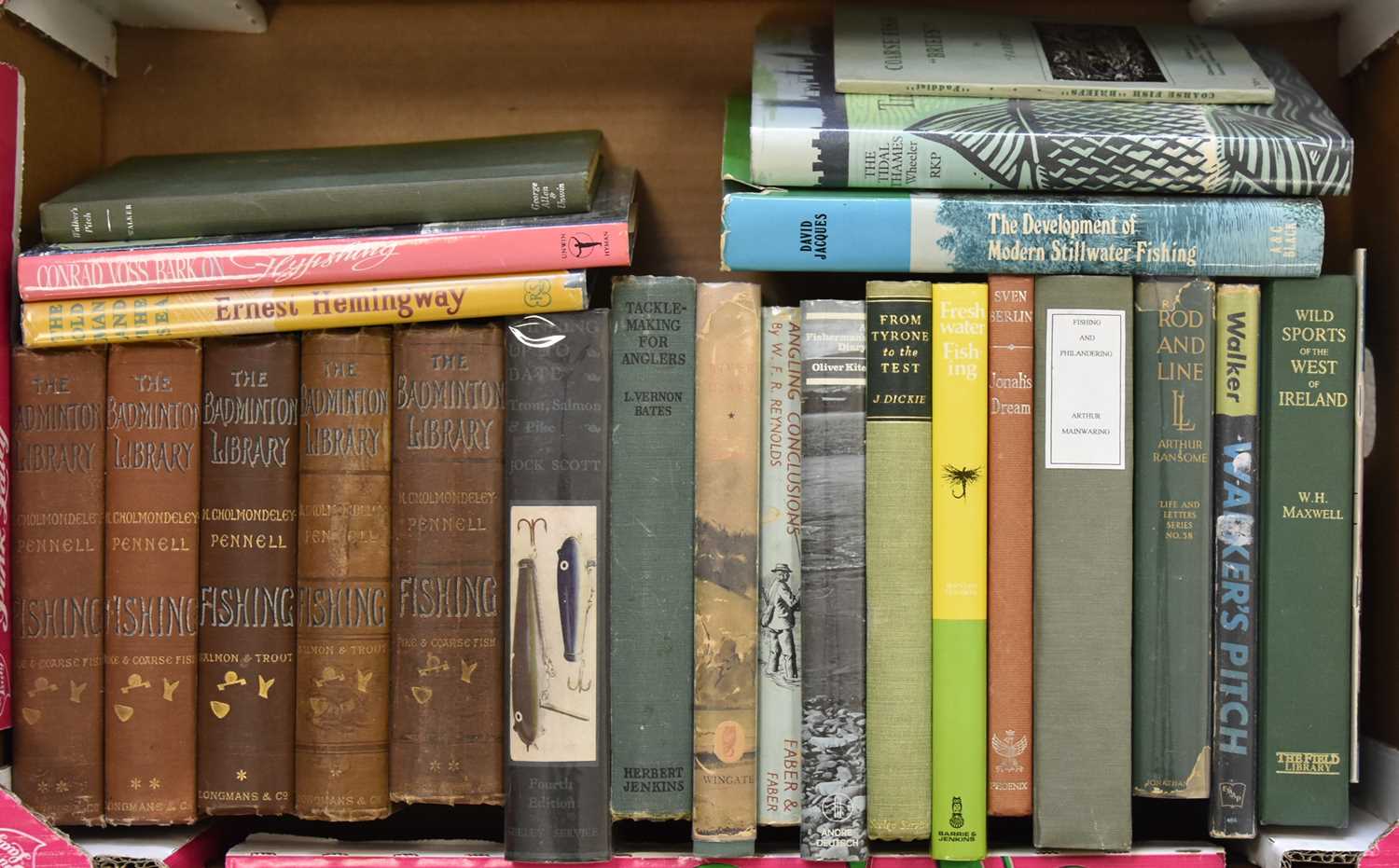 Lot 16 - BADMINTON LIBRARY. Salmon and Trout, five copies, Pike and Coarse Fish, two copies.