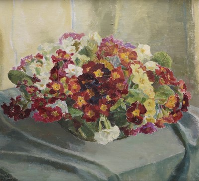 Lot 329 - Moyra Barry (Irish 1886-1960) Still Life Study with Polyanthus