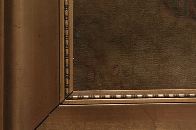 Lot 16 - Giovanni Battista Costa (Italian 1833-1893) A Peasant Woman