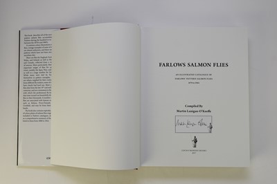 Lot 21 - LANIGAN - O'KEEFE, Martin. Hardy's Salmon Flies. Patterns from the Fly Tying Department 1883 - 1969.