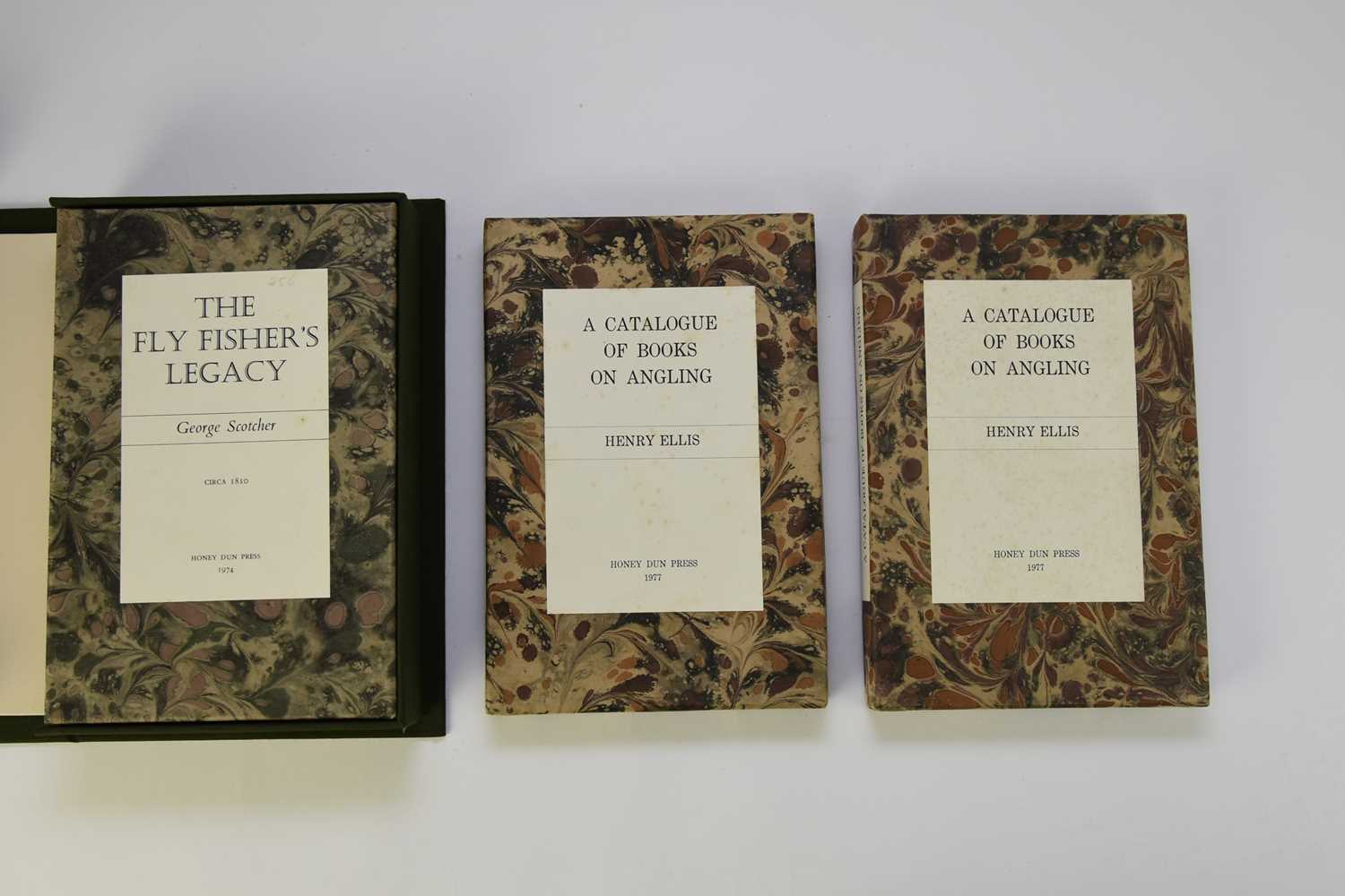 Lot 24 - HONEY DUN PRESS. Ellis, Henry, A Catalogue of Books on Angling, 1811. 1977