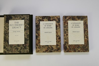 Lot 24 - HONEY DUN PRESS. Ellis, Henry, A Catalogue of Books on Angling, 1811. 1977