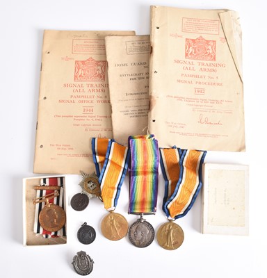 Lot 157 - WW1 Medals, Special Constabulary medal, etc