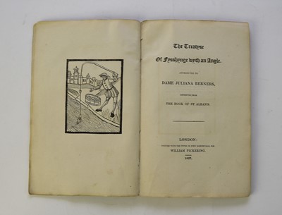 Lot 47 - BERNERS, Diane Juliana, The Treatyse of Fysshynge wyth an Angle, from the Book of St Albans