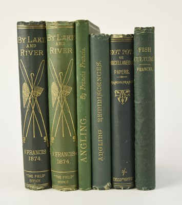 Lot 59 - FRANCIS, Francis. By Lake and River, An Angler's rambles in the North of England and Scotland, 1874