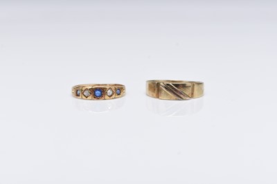 Lot 95 - Two rings