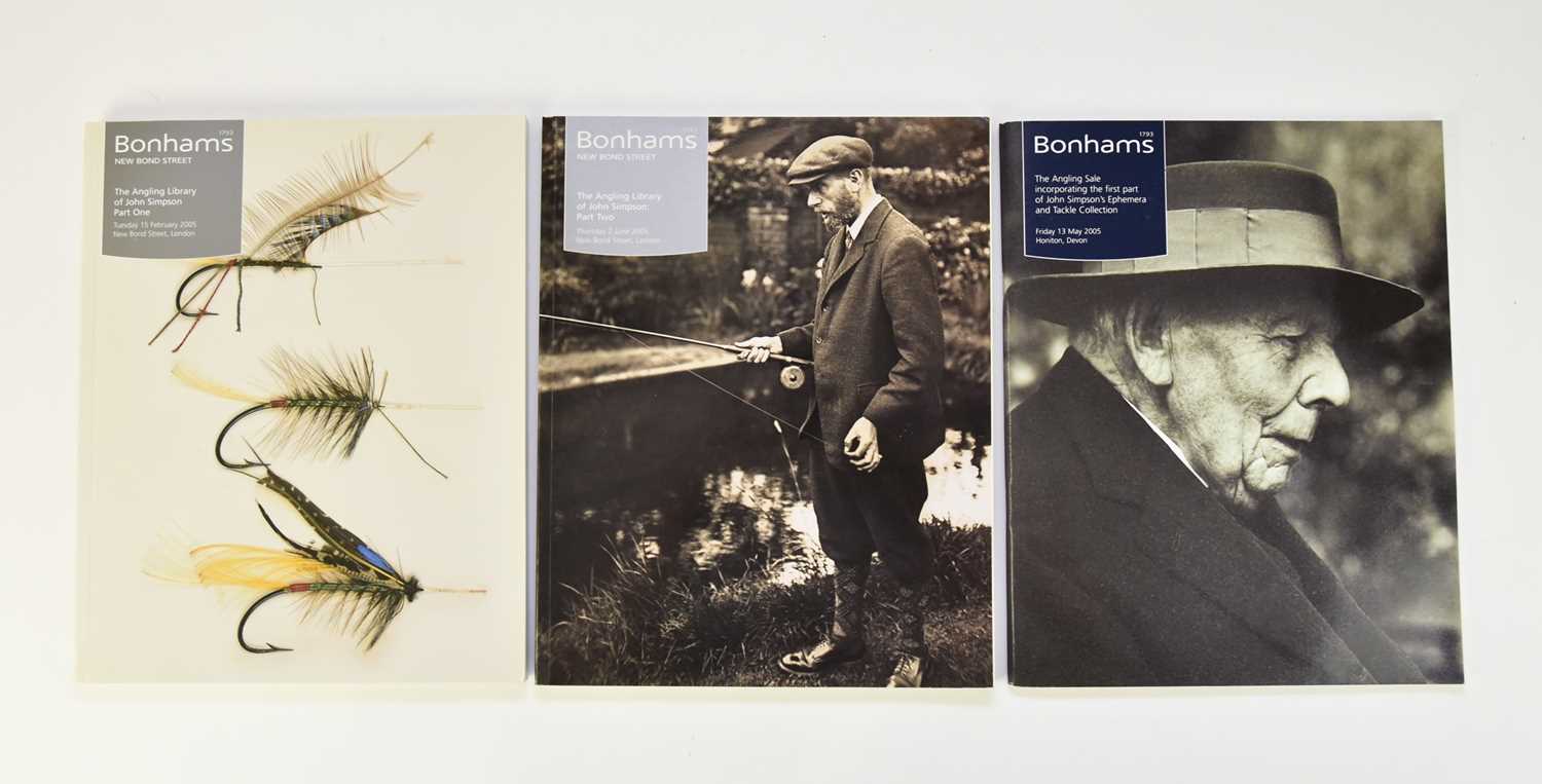Lot 80 - BONHAMS AUCTIONEERS. The Angling Library of