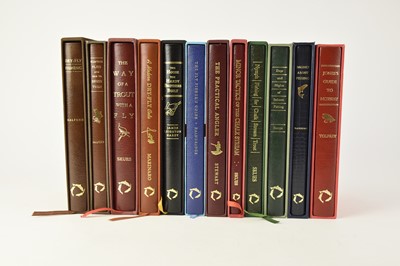 Lot 105 - FLYFISHER'S CLASSIC LIBRARY. 12 titles: Halford, FM, Dry Fly Fishing 1994