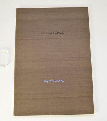 Lot 122 - VERLAINE, Paul, La Bonne Clauson con Quattro Serigrafie di Aldo Salvadori