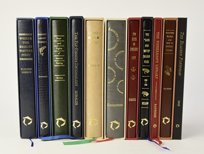 Lot 106 - FLYFISHER'S CLASSIC LIBRARY. Eleven titles: Greene, HP, When Bright Waters Meet, 1992
