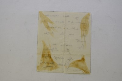 Lot 151 - DARWIN, Charles (1809-1882) Naturalist and Author, part of an autograph letter