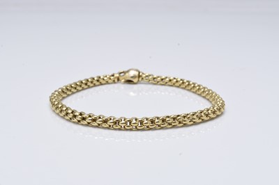 Lot 246 - A Fope 18ct gold 'Flex'It' bracelet