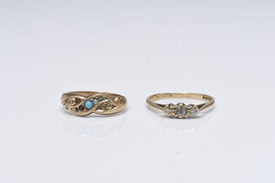Lot 173 - Two rings
