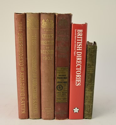 Lot 198 - KELLY'S DIRECTORY OF OXFORDSHIRE 1887 and 1911