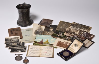 Lot 161 - WW1 Militaria relating to Pte. J.T Little, Border Regiment