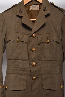 Lot 218 - WW1 uniform as worn by 2nd Lt. A Simon, 1st/5th North Staffordshire Regiment