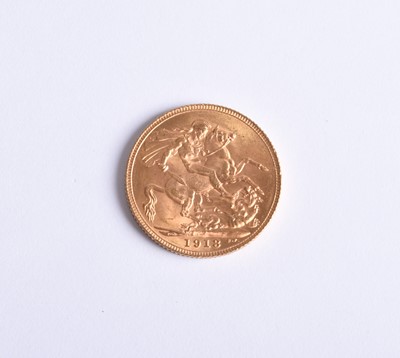Lot 273 - A George V sovereign