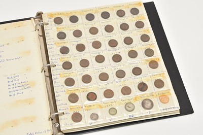 Lot 153 - An album of coinage