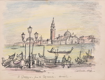 Lot 51 - Adrian Hill (British 1895-1977) Two Venetian works (2)