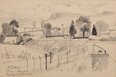 Lot 92 - Roy Godfrey Botting (British, 1909-1999) The Plymouth Road