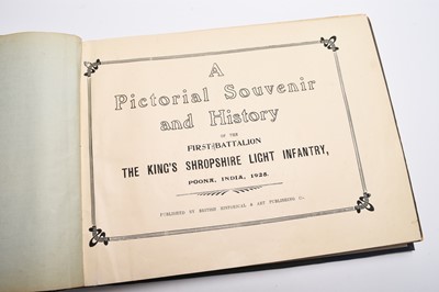 Lot 78 - Inter-war KSLI photograph alblum, Poona, India, 1925