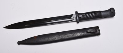 Lot 270 - WW2 German Third Reich K98 bayonet by Friedrich Herder (Solingen)