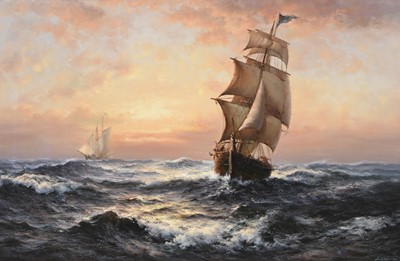 Lot 200 - Jack Stafford, Heading Home at Sunset