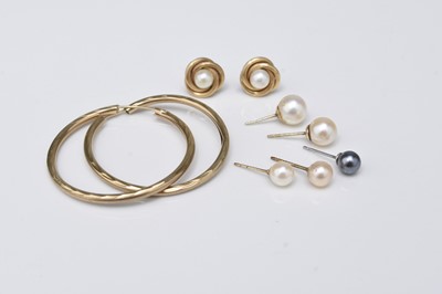 Lot 181 - A collection of earrings