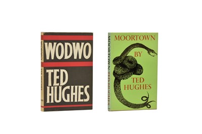 Lot 125 - HUGHES, Ted. Moortown. 1st edn 1979, signed. With Wodwo, signed