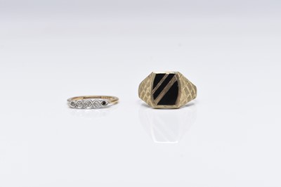 Lot 245 - Two rings