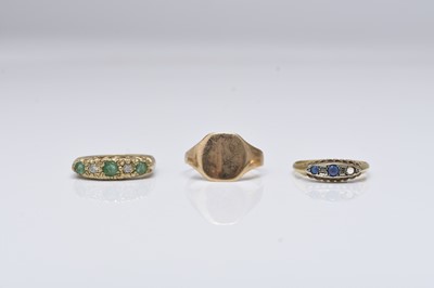 Lot 235 - Three rings