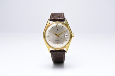 Lot 310 - Bucherer: A gentleman's gold plated wristwatch