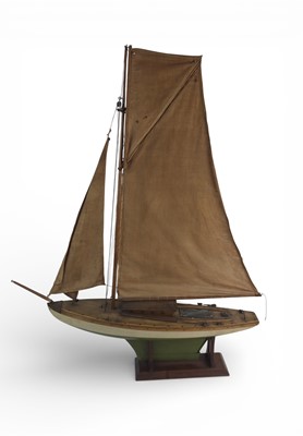 Lot 17 - WW1 Prisoner of War Art sailing boat