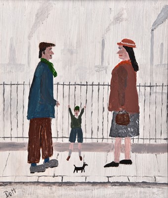 Lot 162 - Vincent Dott (British Northern School) Nobody Listens to Me