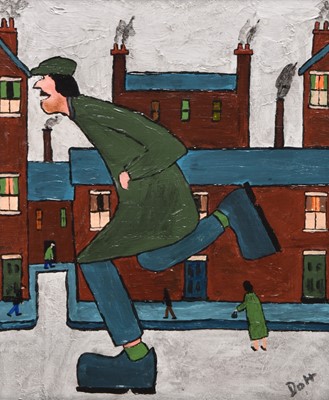 Lot 170 - Vincent Dott (British Northern School) Keep on Running