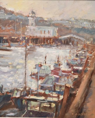Lot 119 - Michelle Saunders (b.1963) Winter Light, Scarborough