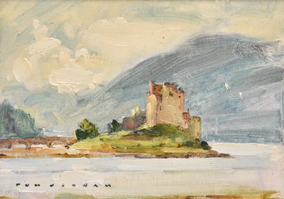 Lot 128 - Tom Oldham (1928-2019) Eilean Donan Castle