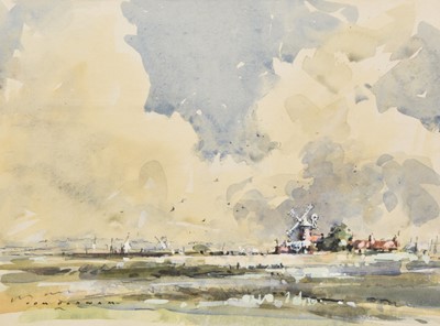 Lot 133 - Tom Oldham (1928-2019) Cley Mill, Norfolk