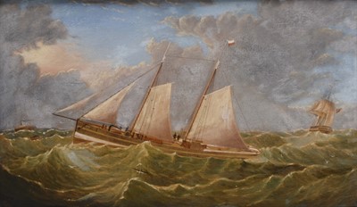 Lot 3 - Manner Joseph Witham (1831-1912) Pilot Cutter No.12
