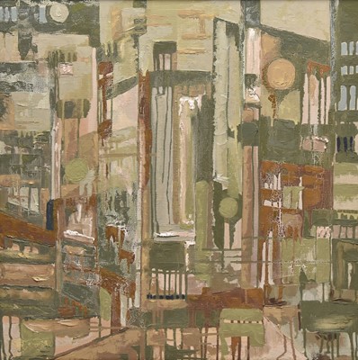 Lot 31 - Rosemary Hebden (British, b.1924) Five Abstract works (5)