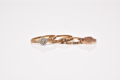 Lot 111 - Four rings