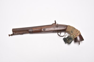 Lot 278 - 19th-century percussion pistol
