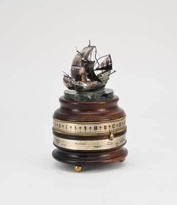 Lot 96 - Charles Frodsham for St.James's House: The Mariner's World Clock