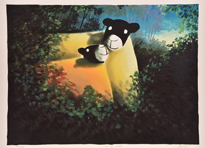 Lot 233 - Mackenzie Thorpe (b.1956) In the Woods